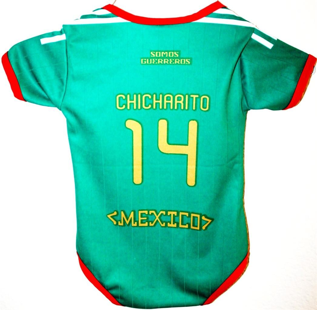 Mexico Soccer Chicharito Baby Toddler Jersey 12M 18M 24