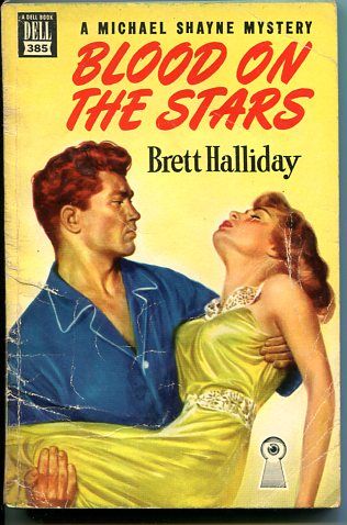 The Stars Michael Shayne Mystery Brett Halliday Dell Mapback VG