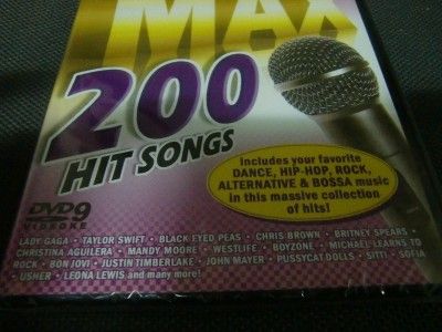 Jovi Jewel Sheryl Crow Michelle Branch DVD Karaoke 200 Songs