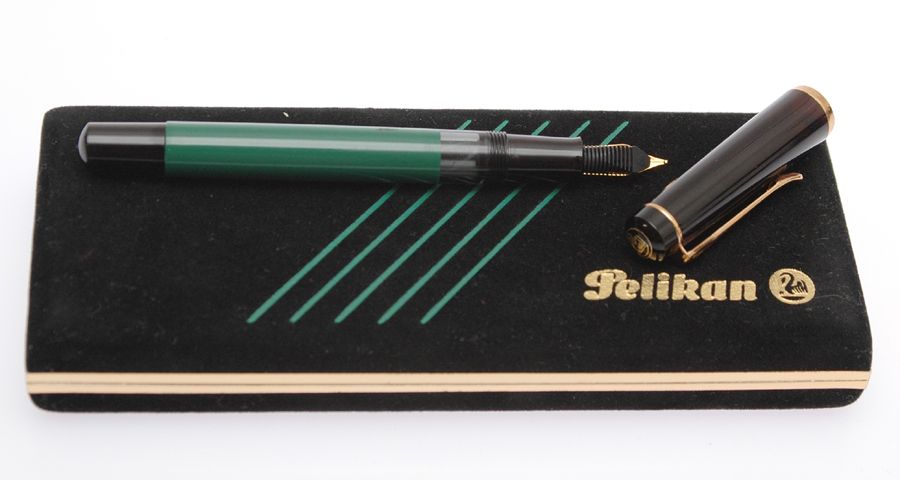 Pelikan Stilografica Vintage M150 Verde Nera New Old Stock in Box