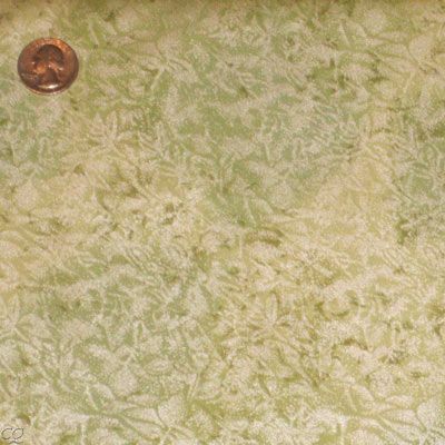 FQ Michael Miller Fairy Frost Metallic Tonal Sprout Green Fat Quarter