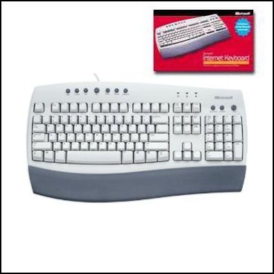 New Microsoft Easy Access Internet Keyboard C19 00001