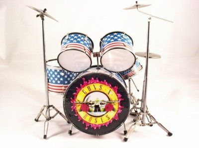 Gun N Roses Miniature Drum Set Proportional