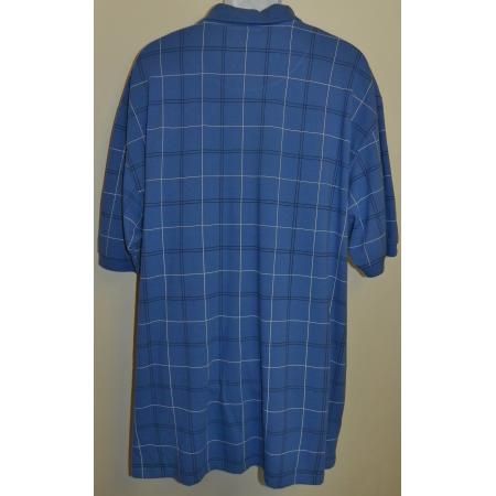 Michael Austin Mens Dark or Light Blue Polo Shirt Size 3X 4X