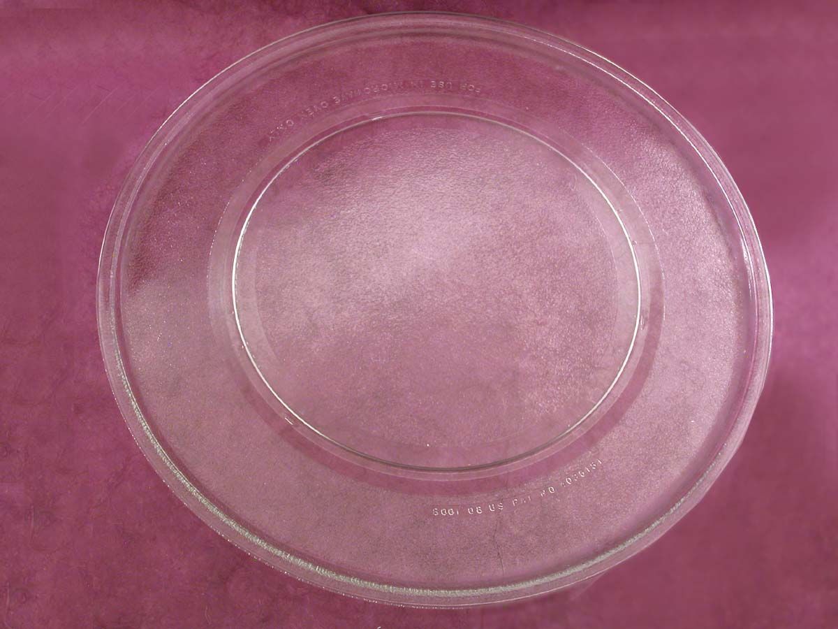 GE Sharp Microwave Clear Carousel Turntable Plate Tray 16Diameter