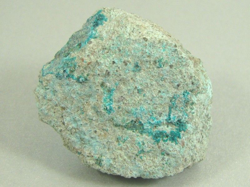 Rough Eilat Stone with Dioptase Mineral from Israel