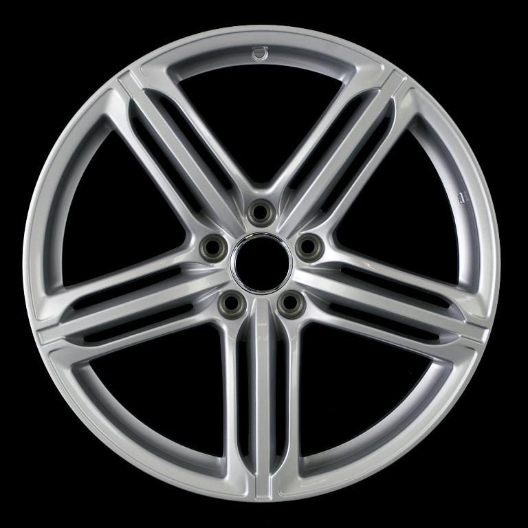 19x8 Alloy Audi 5x112 ET32 Hyper Silver Rims Wheels