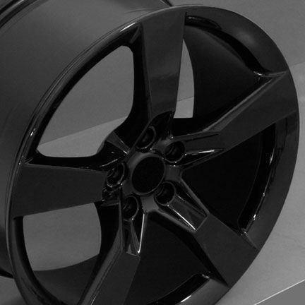  Machined Black Camaro SS Wheels Set of 4 Rims Fits Chevrolet
