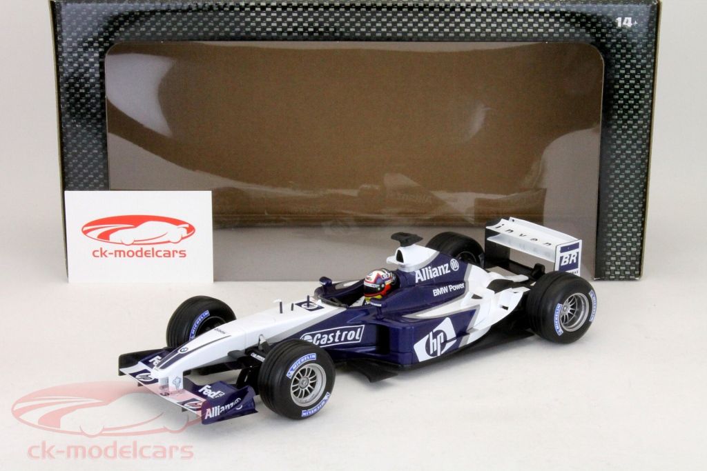 Montoya Williams BMW FW25 Formula 1 2003 1 18 Hotwheels