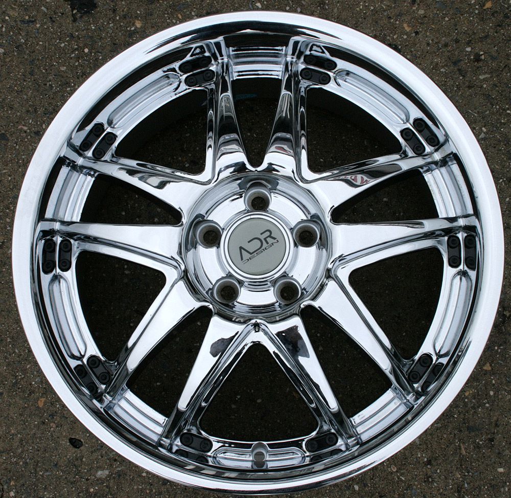 DECADENCE 18 CHROME RIMS WHEELS BENZ CLK320 CLK430 / 18 x 8.0 5H +35