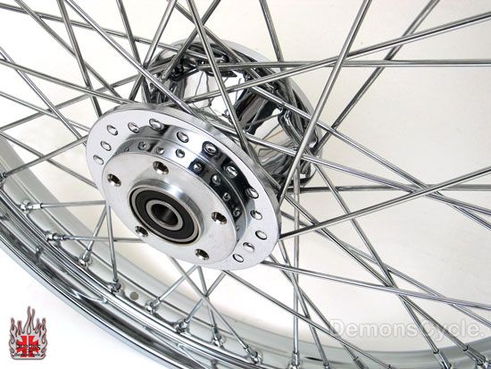 21 Chrome Front Wheel Spokes Rim Fits Harley Sportster