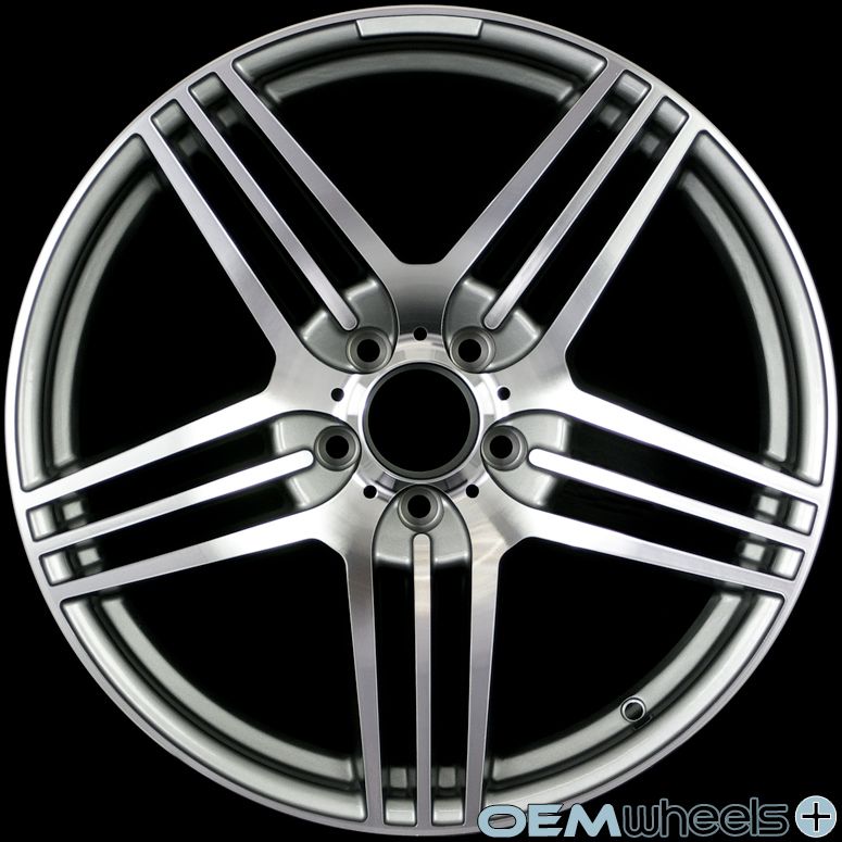 19 Gunmetal Sport Wheels Fits Mercedes Benz AMG Staggered C280 C350