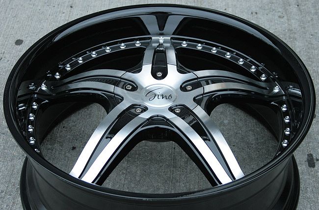 RVM 497 22 Black Rims Wheels Lexus ES330 GS300 SC300