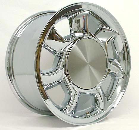 Chrome Mustang ® 93 Cobra Wheels 4 Lug 1987 1993 17x8 5