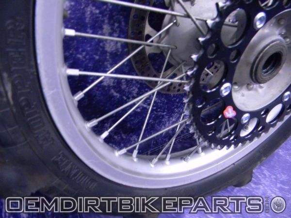 1999 2000 2001 2002 2003 2004 2005 2006 2007 2008 YAMAHA YZ250F YZ426F