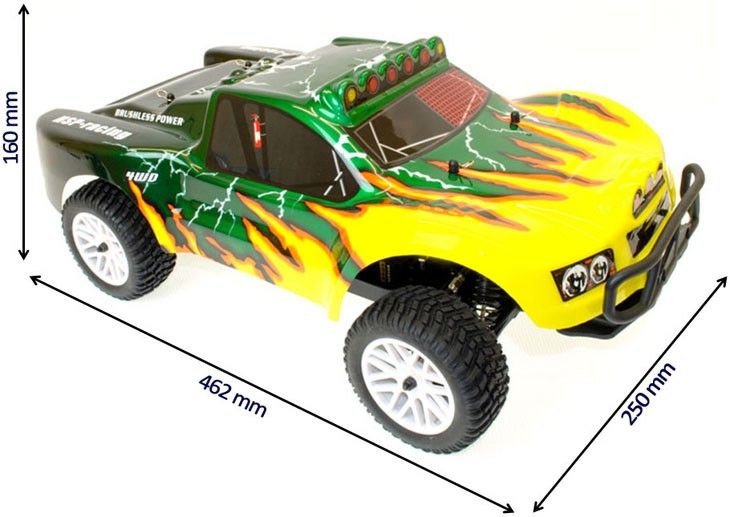 HSP Lightning 1 10th Electric 4WD RC Desert Truck Radio Controlled Car