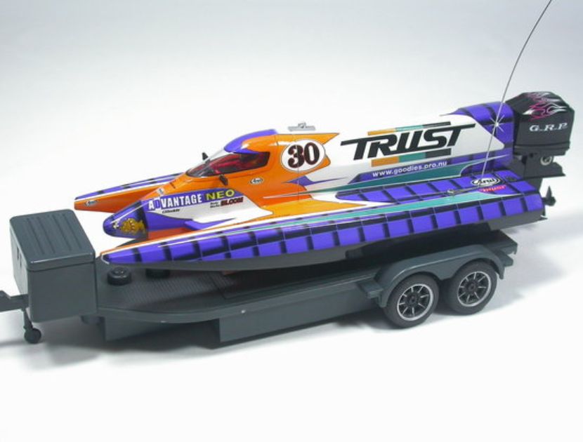 Kyosho RC F1 Boat Mini Z Formula 1 Racing Boat Trust 30