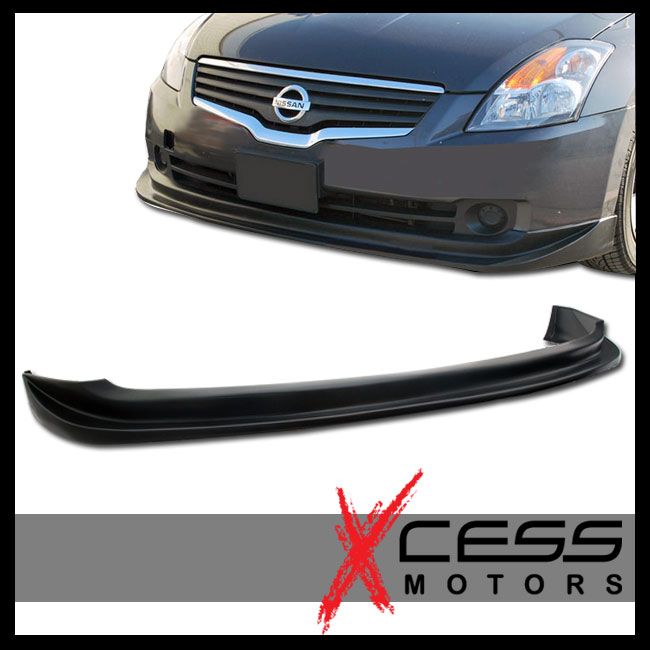 07 09 Nissan Altima Front Bumper Lip Spoiler Urethane