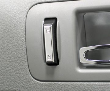 2005 2013 Mustang Chrome Billet Door Lock Button Switch Covers