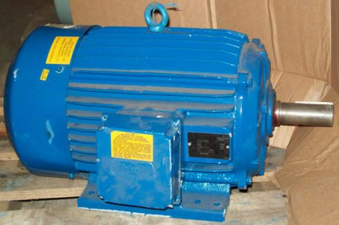 Electrim 5 HP 1155 RPM TEFC 215T 230 460 Electric Motor