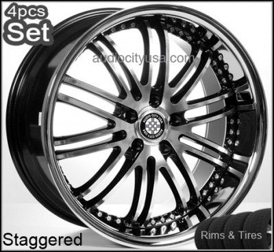 for Mercedes Benz Wheels and Tires Staggered Rims C CL s E