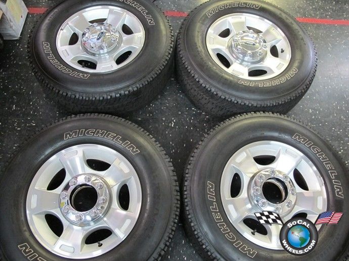 F250 F350SD Factory 18 Wheels Tires OEM Rims Michelin 275/60/18 3790