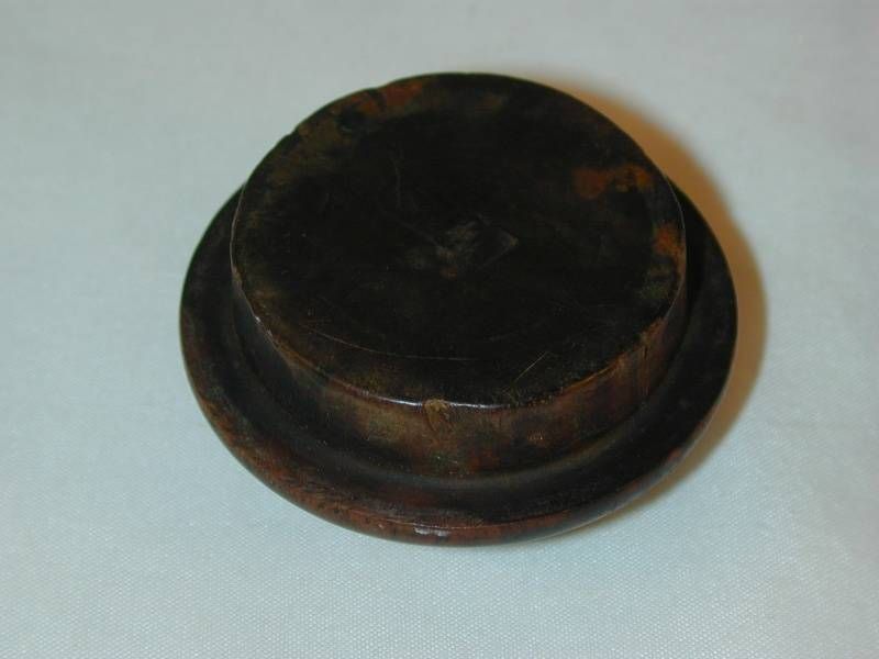 Antique Glazed Stoneware Lidded or Covered Canister