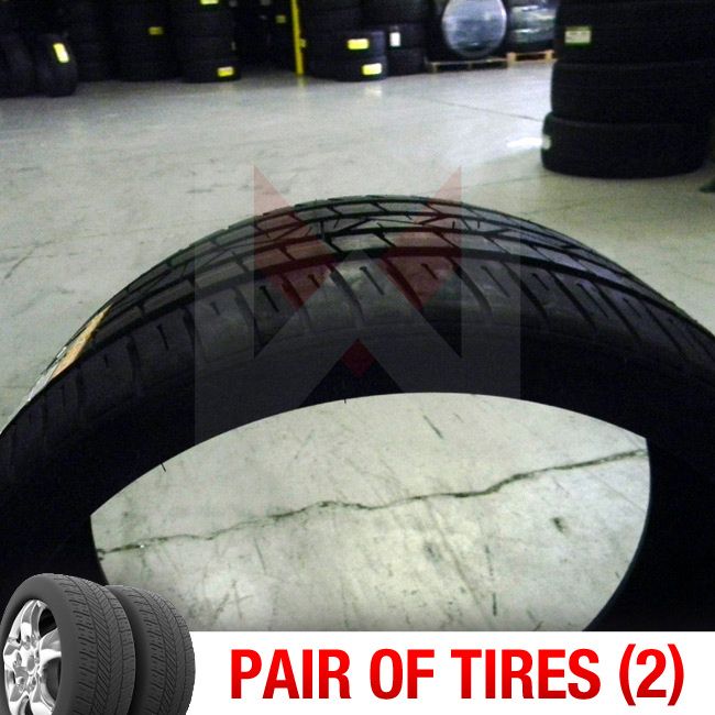 of 2) New 275/25R22 Lizetti LZOne Two Tires (1 Pair) 275 25 22 2752522