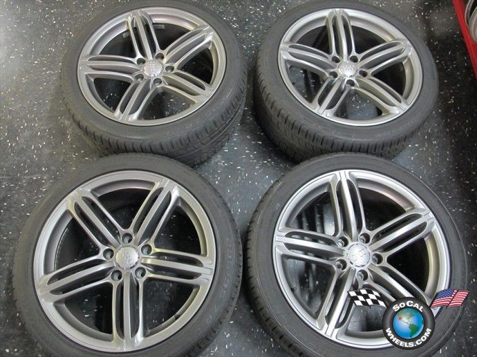  12 Audi Q7 C2Y Factory 21 Wheels Tires OEM Rims Touareg Cayenne 5886