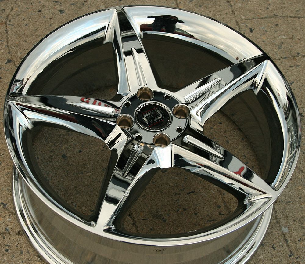 Ron Jon Servo 17 Chrome Rims Wheels Mini Cooper s 08 Up 4 x 100