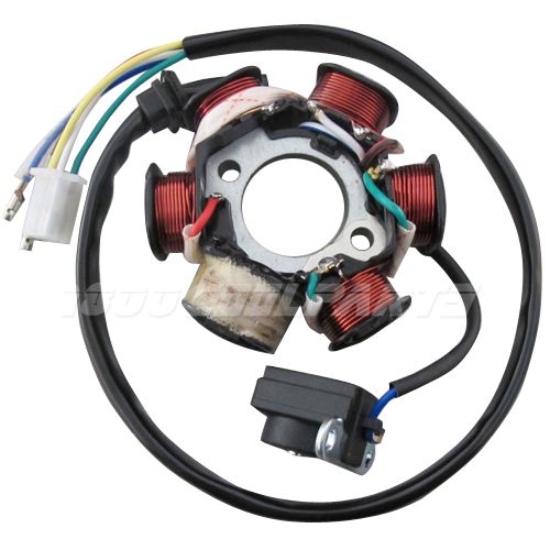 ATV Magneto Stator 6 Coil GY6 150cc Quad Four Wheeler Go Karts