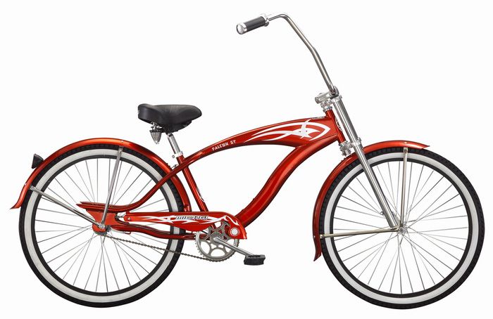 The Falcon GT comes with triple tree fork and retro handlebar.