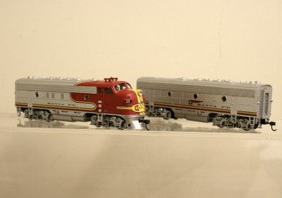 Athearn HO Scale Santa FE F7A F7B 39 332 Locomotive