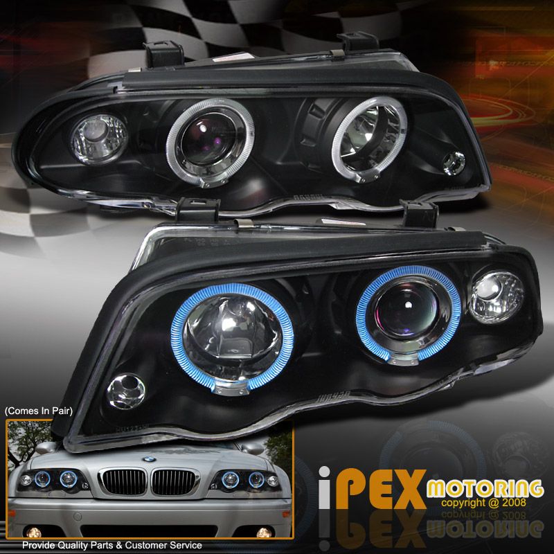 1999 2000 2001 BMW E46 323i 325i 328i 330i Halo Projector Head Light