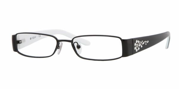 New Vogue Vo 3691 B 352 Gloss Black Eyeglasses 50mm