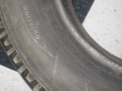 One Hankook W404 Winter Radial 215 65 15 96T Tread 11 32 Fast Shipping