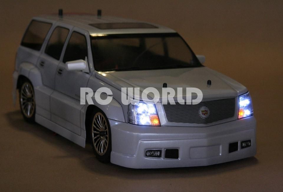 10 RC Cadillac Escalade SUV Truck Brushless RTR Brand New 40 MPH