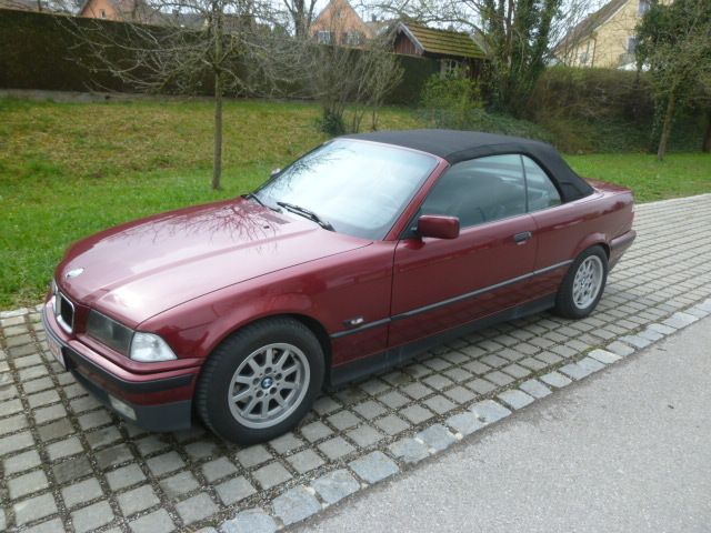 BMW 320 i Cabrio Automatik TUV 3 2014 steuerbeguenstigt Scheckheft