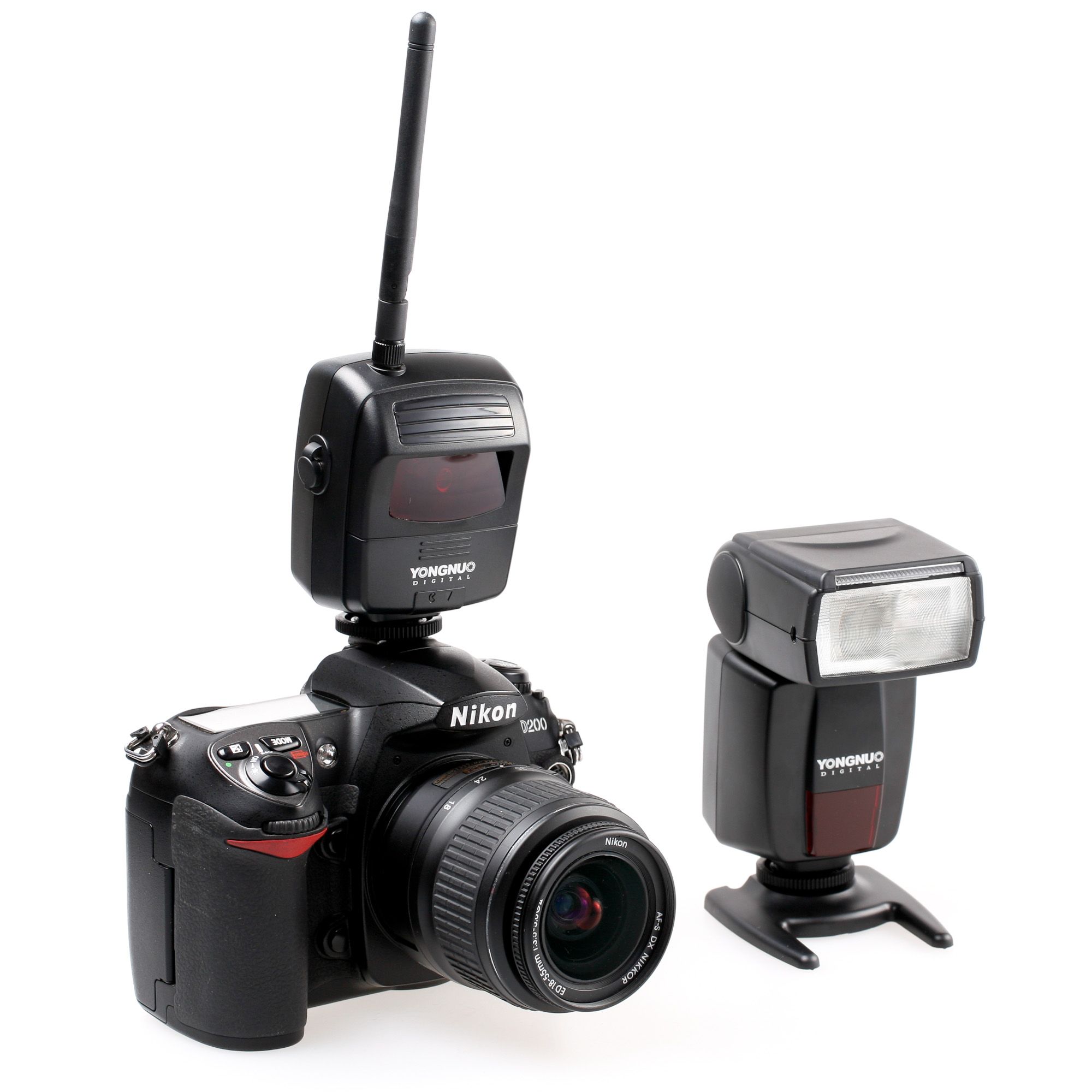 Yongnuo wireless TTL Blitz Funkauslöser Set YN 460 TX + YN 460 RX