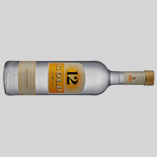 Flaschen Ouzo 12 Gold Griechischer a 0,7l (1L=16,65€)