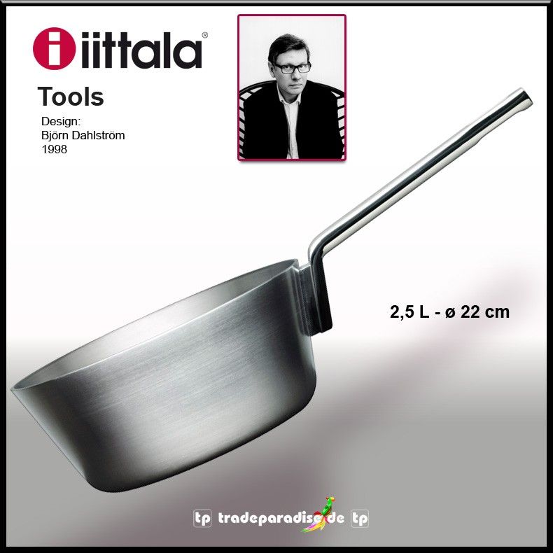 tp  iittala TOOLS Töpfe   Stieltopf Sauteuse 2,5 Ltr.