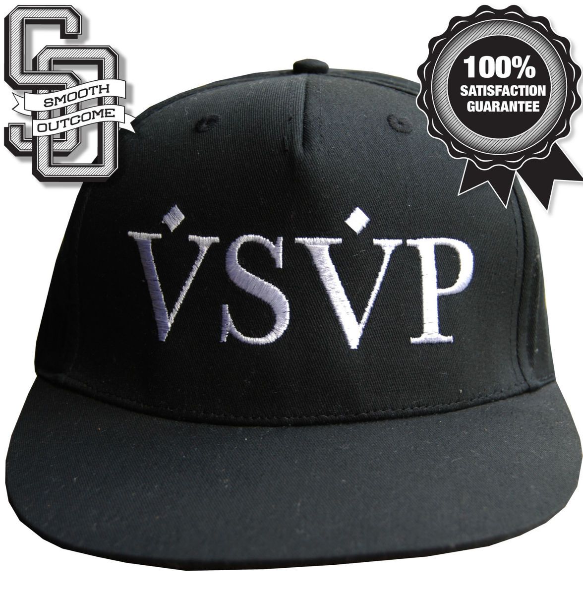 VSVP SNAPBACK HAT COMME DES FUCKDOWN ASAP ROCKY BLACK SCALE