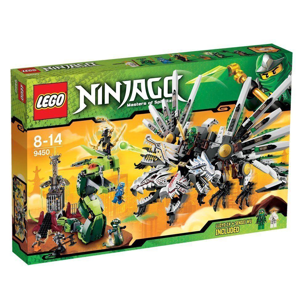 LEGO® Ninjago 9450 Rückkehr des vierköpfigen Drachens NEU OVP