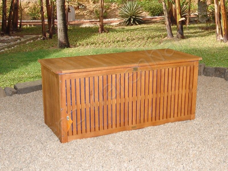 Auflagenbox*Gartenbox*Gartentruhe*Kissenbox*Box*Holz*wie Teak