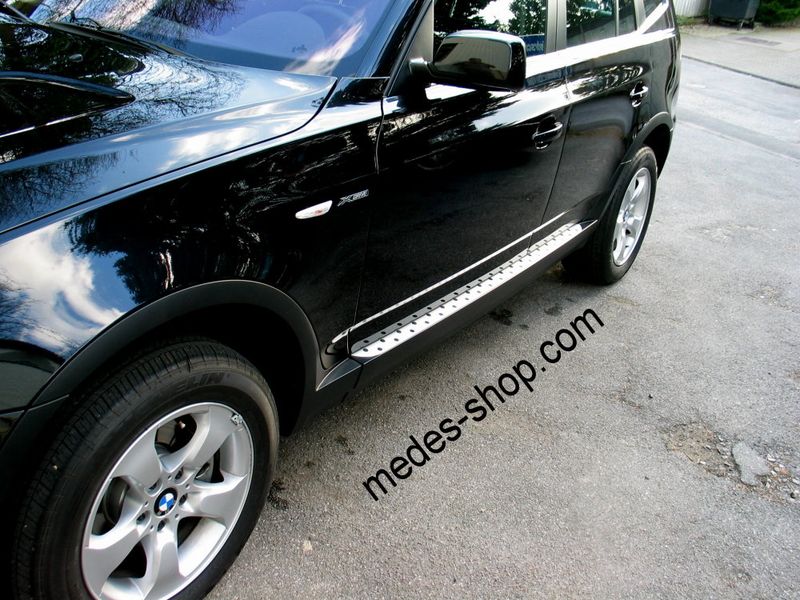 BMW X 3 E83 Alu Trittbretter MICRO Medes Point