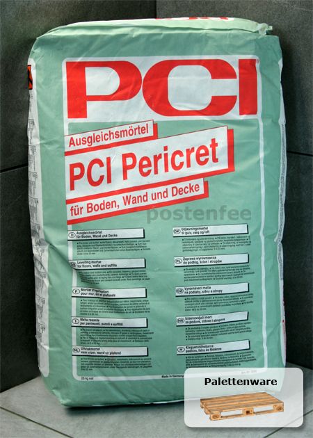  Pericret Ausgleichsmoertel 40x 25 kg Palette 3680 8 Fliesen Spachtel