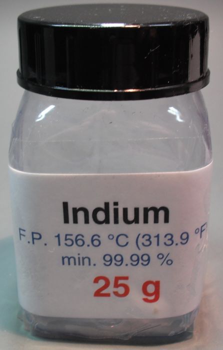 Indium, 25 g, 99.99%