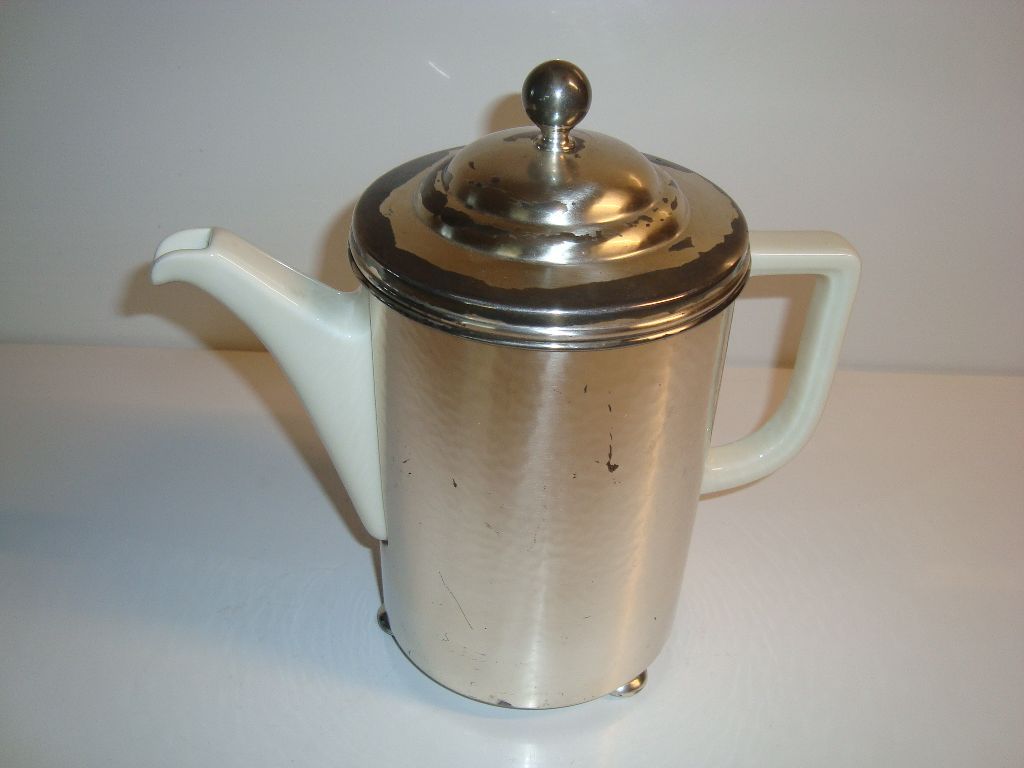 Porzellan Bauscher Weiden Bavaria Kaffeekanne Teekanne m. Haube