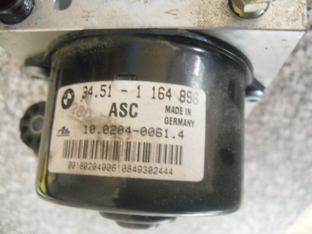 BMW E46 ABS BLOCK ASC STEUERGERÄT HYDRAULIKBLOCK 1164896 1164897