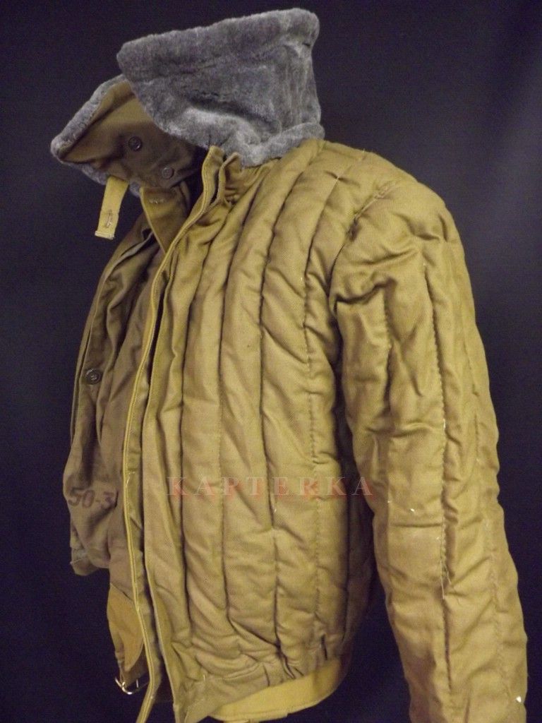 ORIGINAL CCCP WINTER PANZERJACKE WATTEJACKE UNIFORM_russian tank